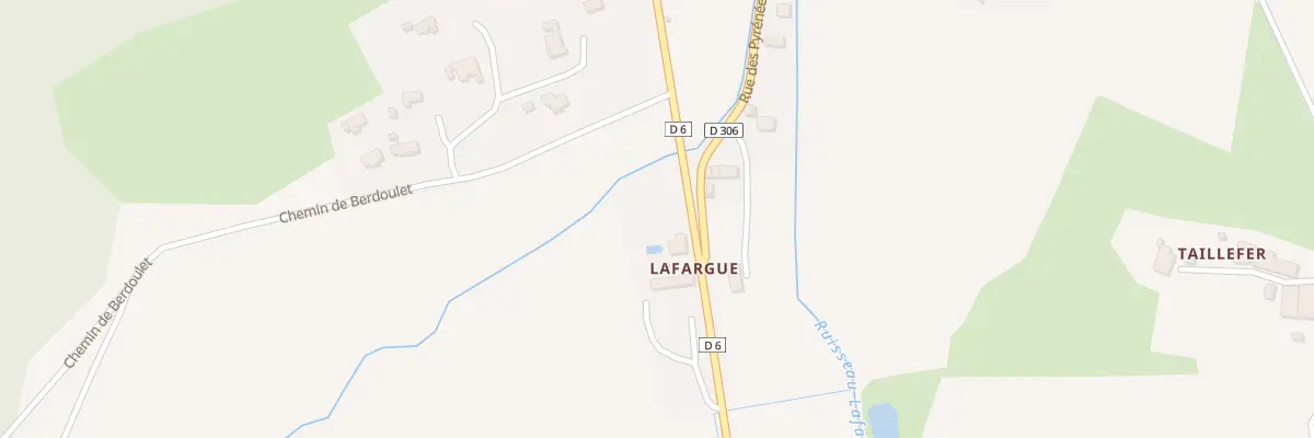 Plan du 9A Lafargue à Plavilla