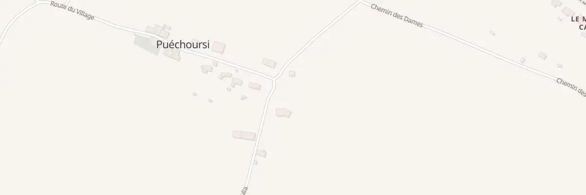Plan du 601 Rte de Saint-Julia à Puéchoursi