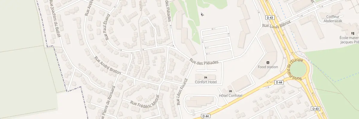 Plan du 7 Rue des Pléiades aux Mureaux