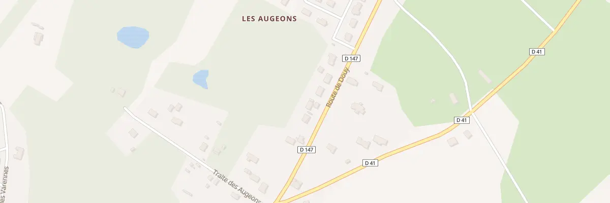 Plan du 3B Rte de Douy à Châtres-sur-Cher