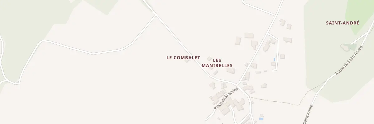 Plan du 5013 Le Combalet à Amarens