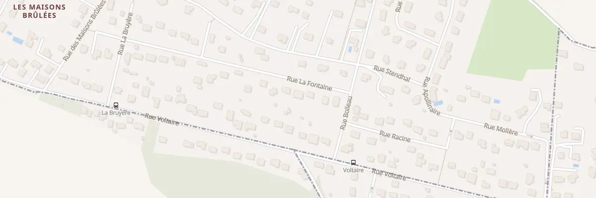 Plan du 26 Rue la Fontaine à Saint-Germain-de-la-Grange