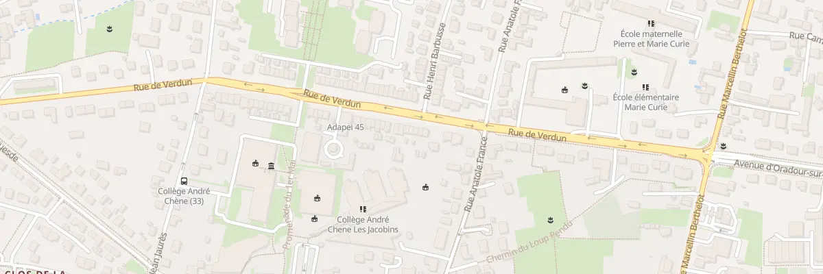 Plan du 47 Rue de Verdun à Fleury-les-Aubrais