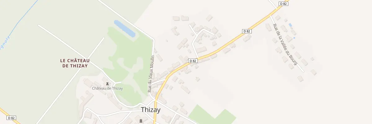 Plan du 15 Rue des Tilleuls à Thizay