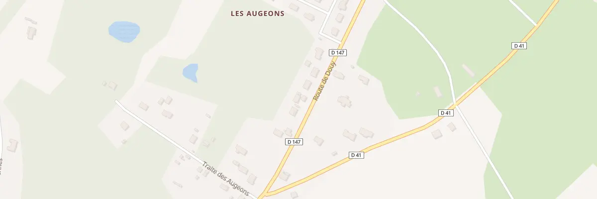 Plan du 5 Rte de Douy à Châtres-sur-Cher