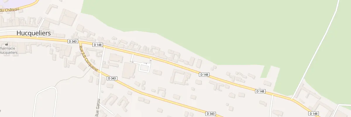 Plan du 39 Rue de la Longeville à Hucqueliers