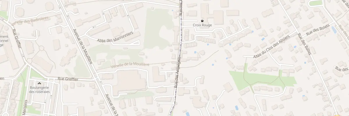 Plan du 132 Rue des Anguignis à Orléans