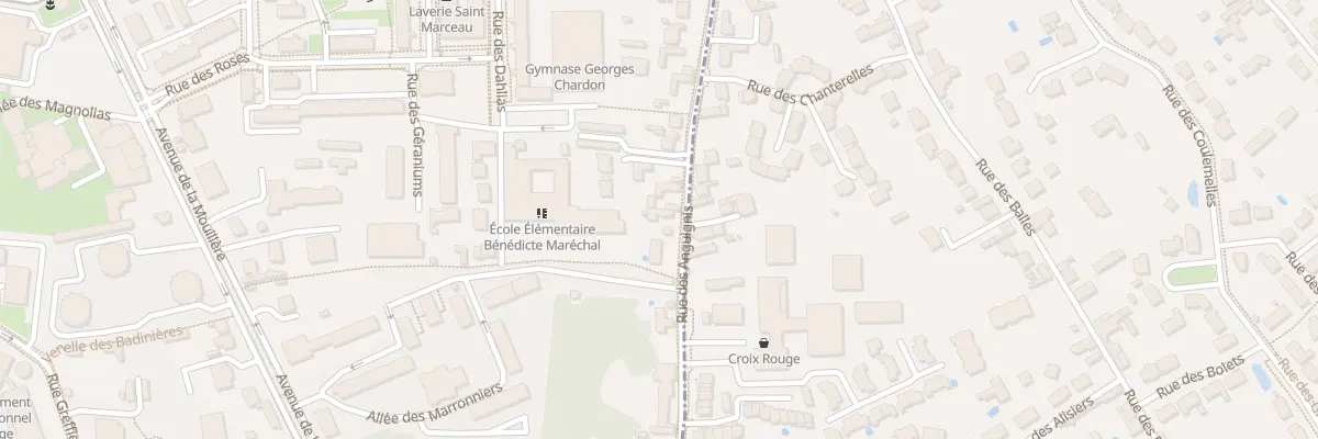 Plan du 118 Rue des Anguignis à Orléans
