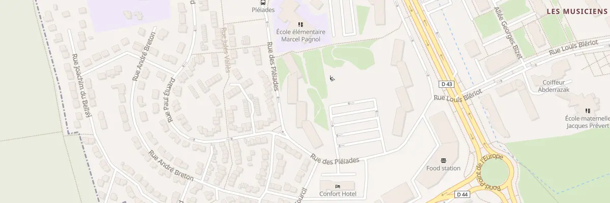 Plan du 12 Rue des Pléiades aux Mureaux