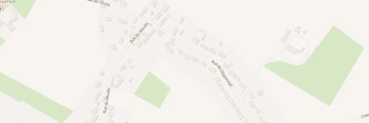 Plan du 10 Rue de Dippendal à Bouquehault