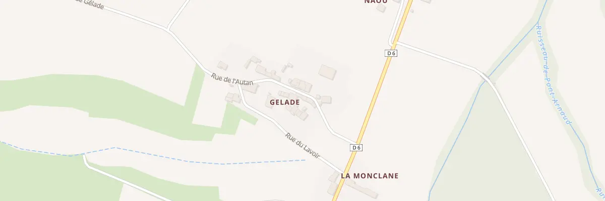 Plan du 12 Rue de l’Autan à Ribouisse