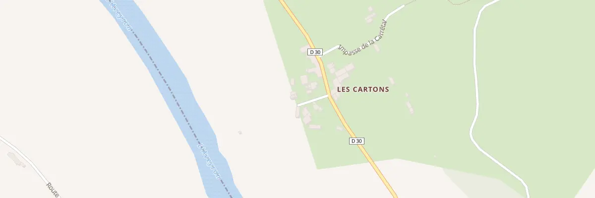 Plan du 42 Pl du Couderc au Riols