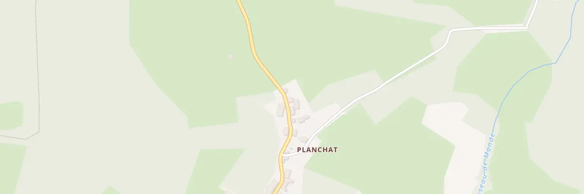 Plan du 12 Planchat à Saint-Pierre-Bellevue
