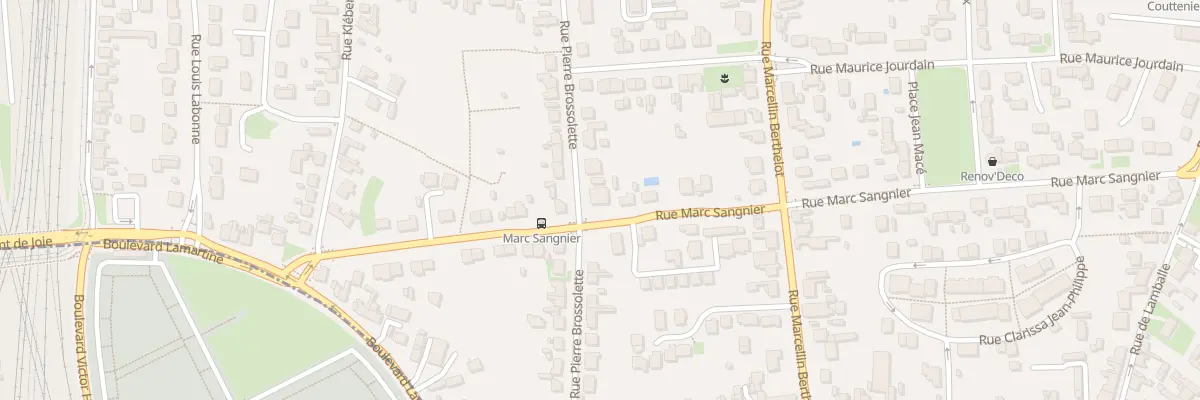 Plan du 16 Rue Pierre Brossolette à Fleury-les-Aubrais