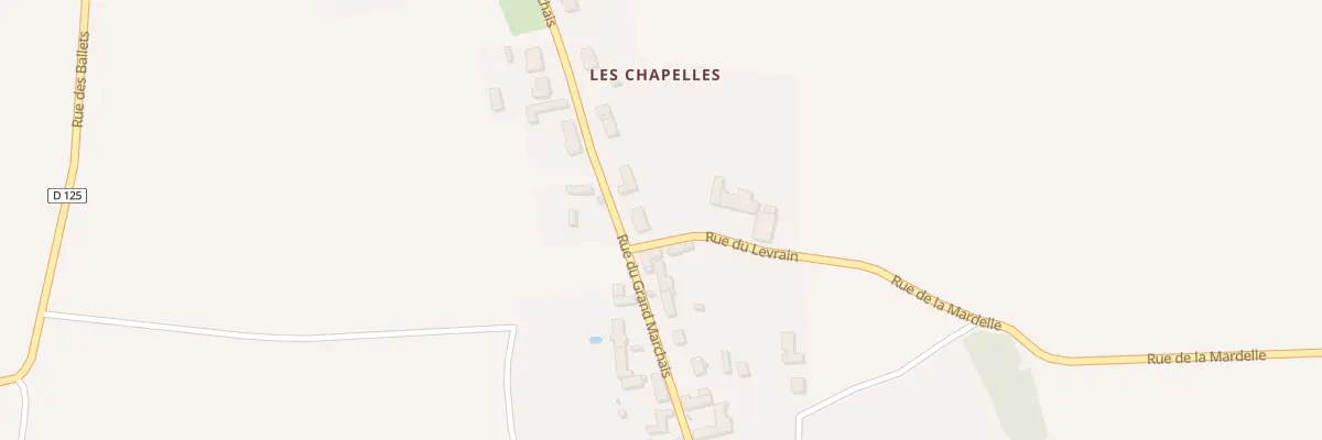 Plan du 251 Rue du Grand Marchais à Chevilly