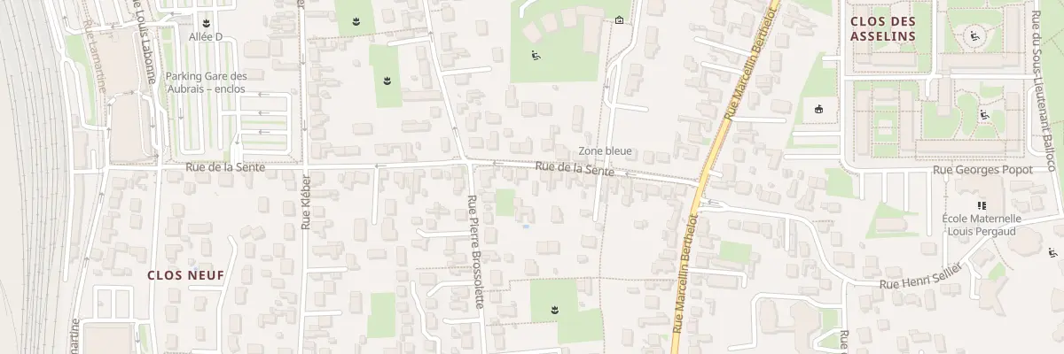 Plan du 19A Rue de la Sente à Fleury-les-Aubrais