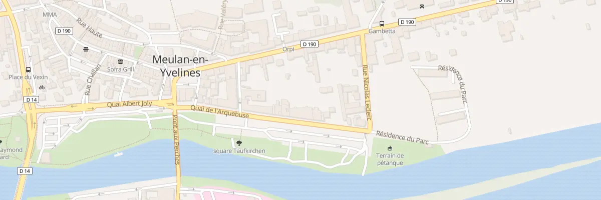 Plan du 19 Quai de l’Arquebuse à Meulan-en-Yvelines