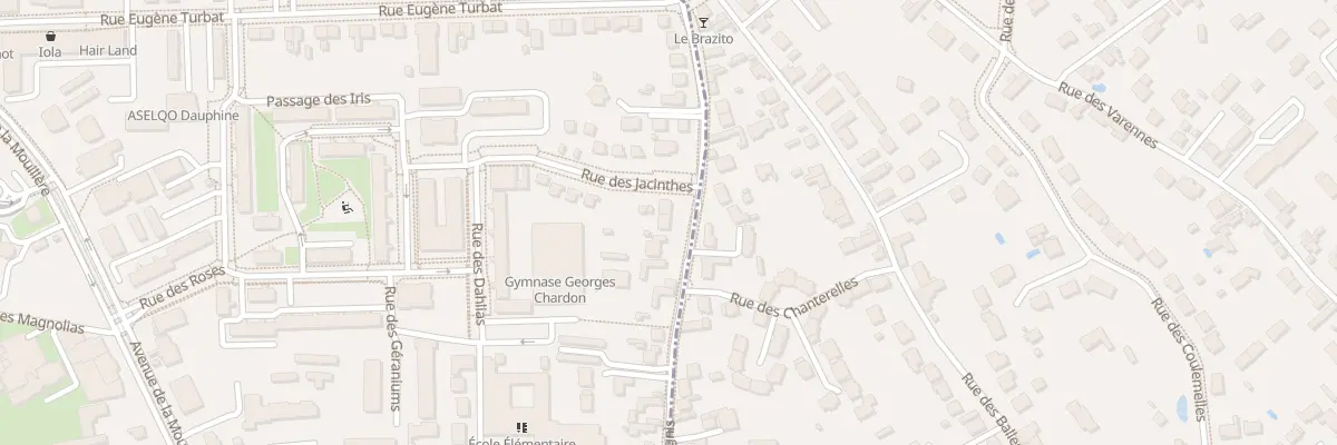 Plan du 96 Rue des Anguignis à Orléans