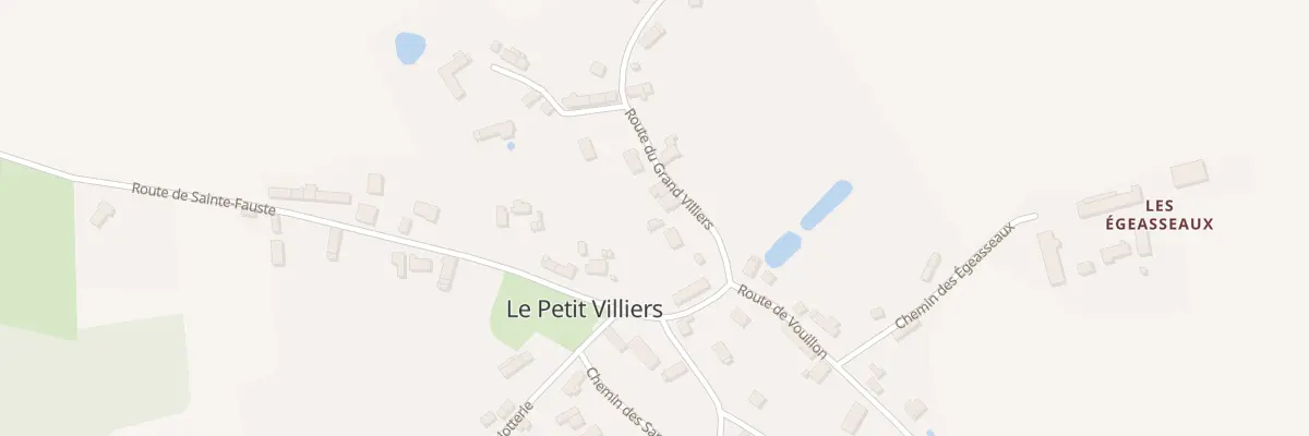 Plan du 3 Rte du Grand Villiers à Brives
