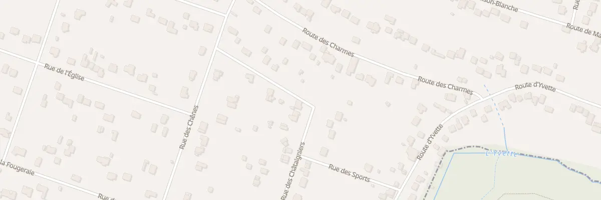 Plan du 6 Rue des Chataigniers à Lévis-Saint-Nom