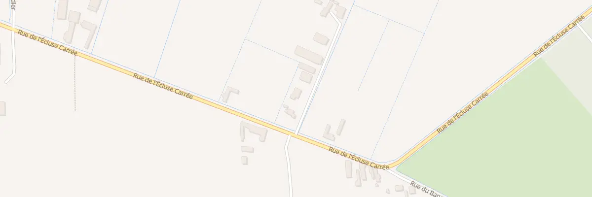 Plan du 1520 Rue de l’Ecluse Carrée aux Attaques