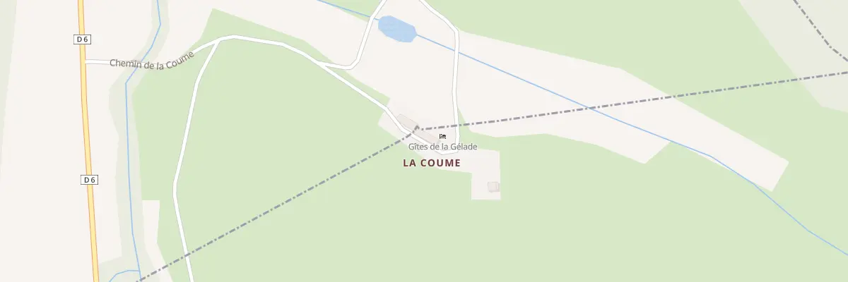Plan du 7 La Coume à Ribouisse