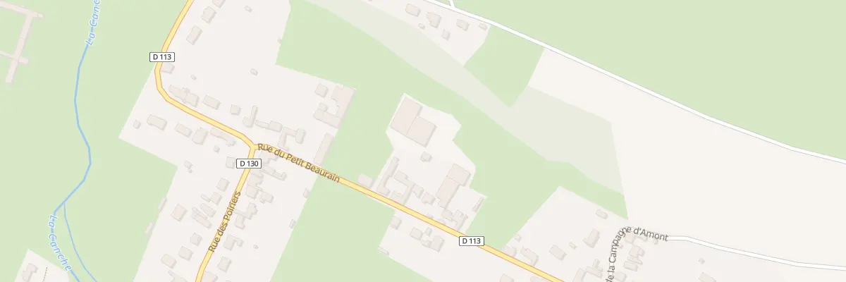 Plan du 143 Rue du Petit Beaurain à Beaurainville