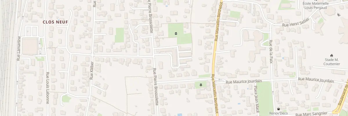 Plan du 28T Rue Pierre Brossolette à Fleury-les-Aubrais