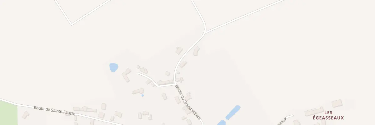Plan du 8 Rte du Grand Villiers à Brives