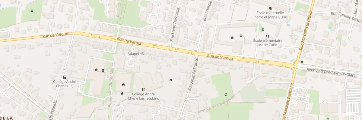 Plan du 37 Rue de Verdun à Fleury-les-Aubrais