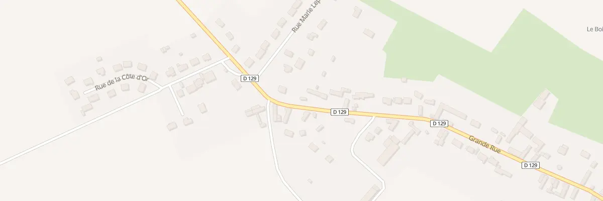 Plan du 123 Gr Grande Rue au Vauroux