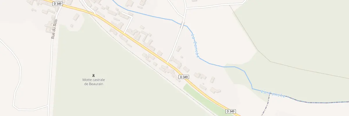 Plan du 259 Rte Nationale à Beaurainville