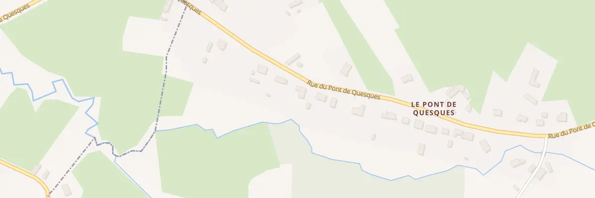 Plan du 73 Rue du Pont de Quesques à Quesques