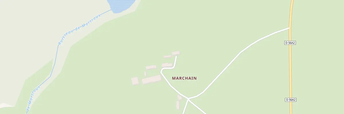Plan du 524 Marchain à Mortroux