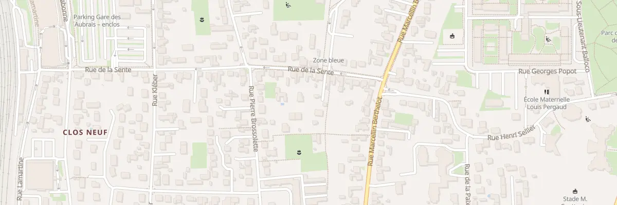 Plan du 11B Rue de la Sente à Fleury-les-Aubrais