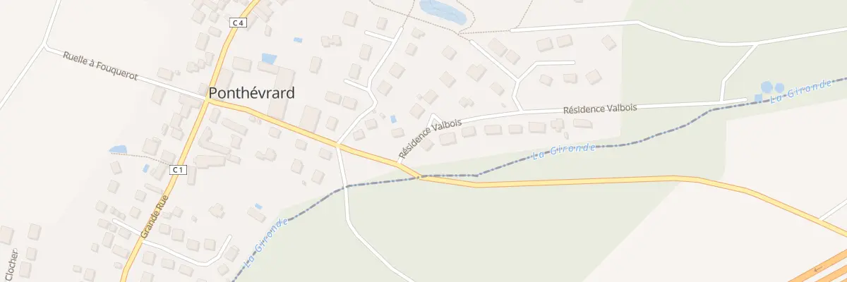 Plan du 25 Res Valbois à Ponthévrard