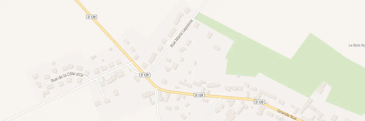 Plan du 6 Rue Marie Lepoivre au Vauroux