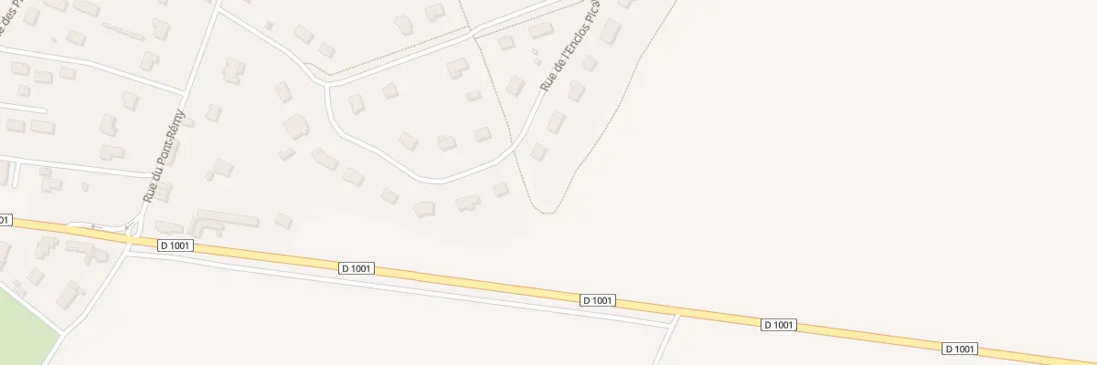 Plan du 17 Rue de l’Enclos Picard à Bellancourt