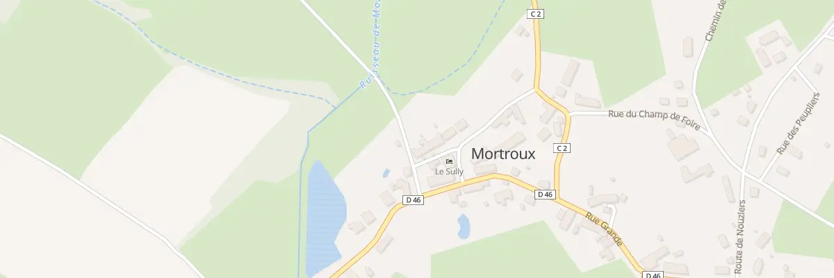 Plan du 10 Pas du Sully à Mortroux