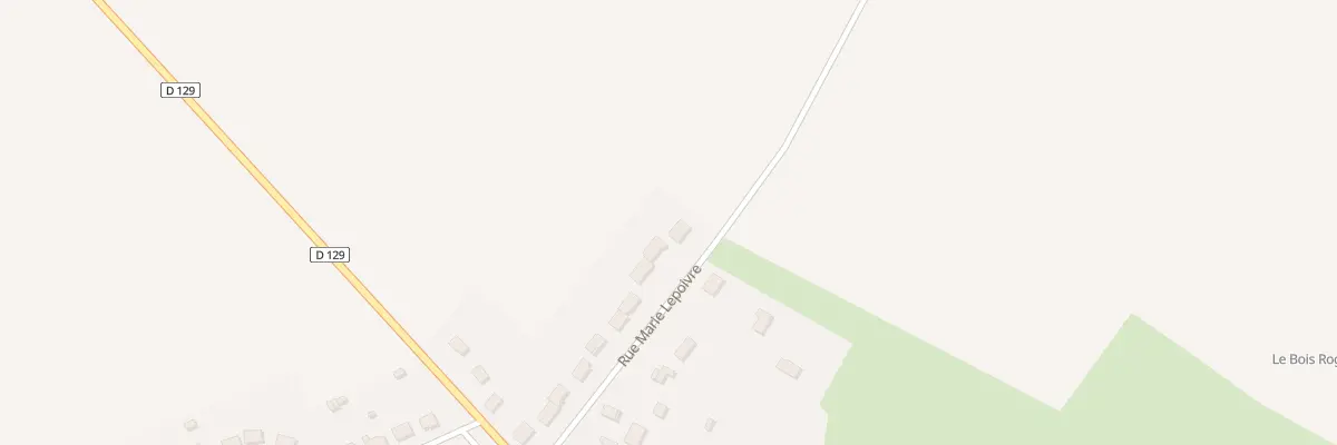 Plan du 19 Rue Marie Lepoivre au Vauroux