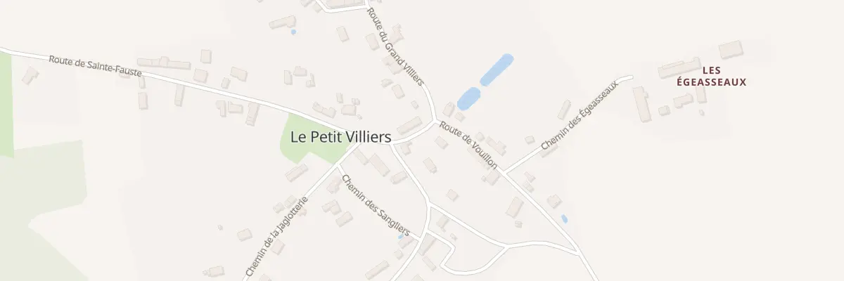 Plan du 1 Che du Bois à Brives