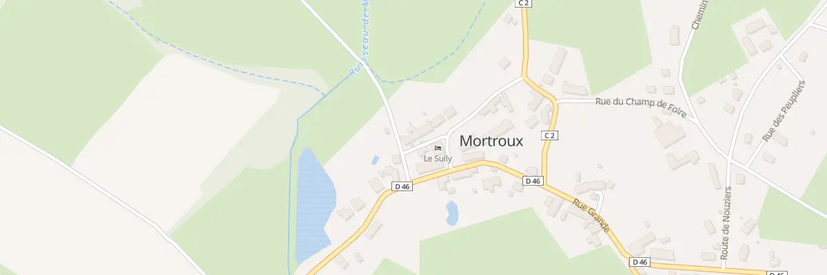 Plan du 8 Pas du Sully à Mortroux
