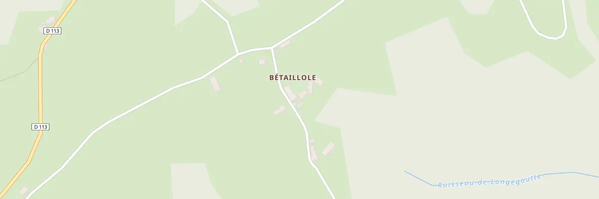 Plan du 5 Betaillole à Saint-Bonnet-Elvert