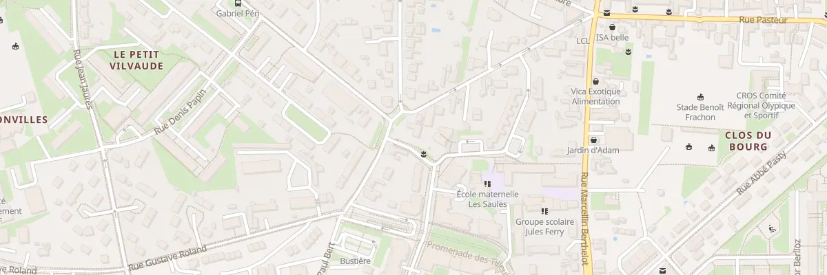 Plan du 23 Rue Gustave Roland à Fleury-les-Aubrais