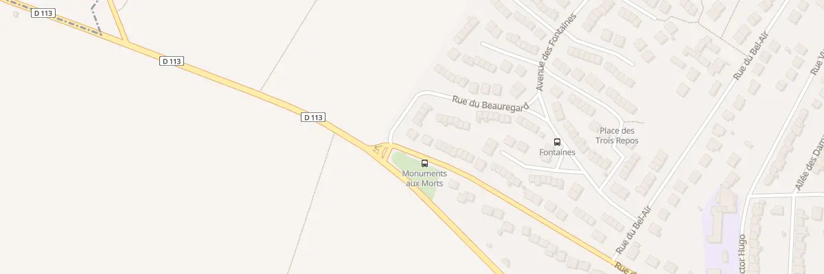 Plan du 134 Rue de la République à Ecquevilly