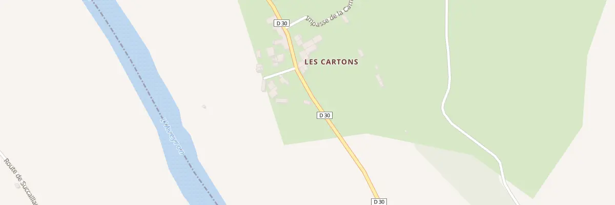 Plan du 128 Pl du Couderc au Riols