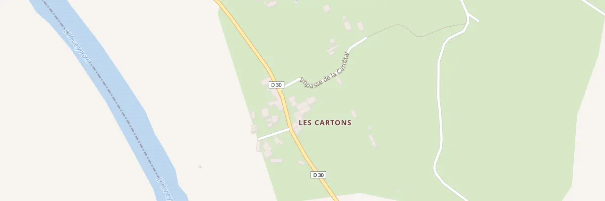 Plan du 5042 Les Cartous au Riols