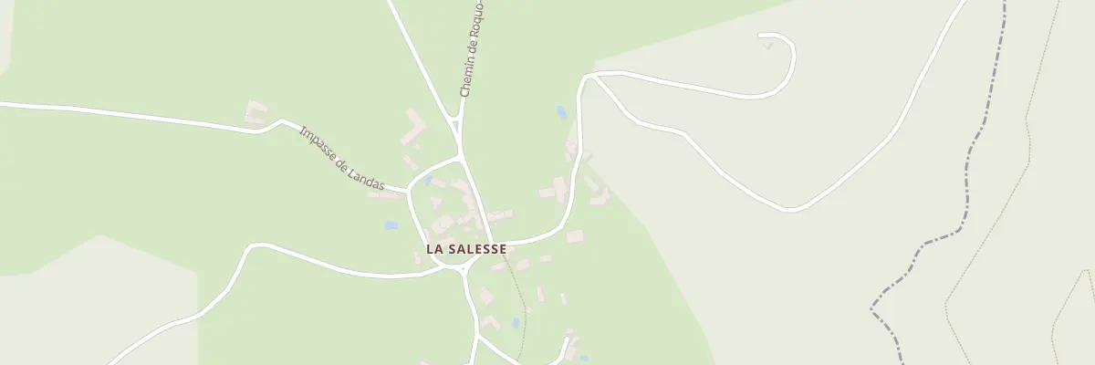 Plan du 5802 La Salesse à Ginals