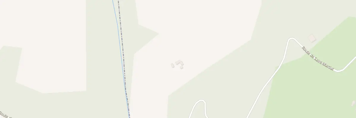 Plan du 1911 Rte de Saint Martial à Varen