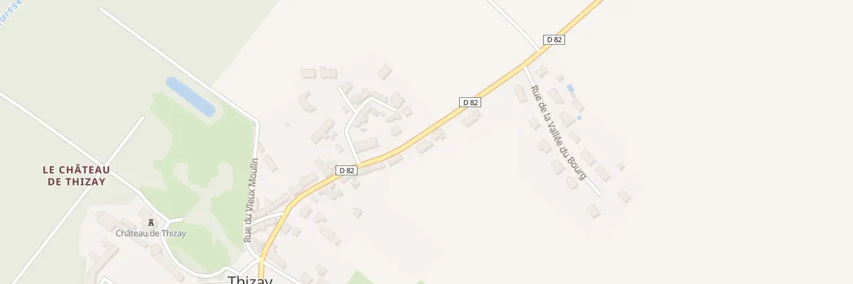 Plan du 5044 Le Bourg à Thizay